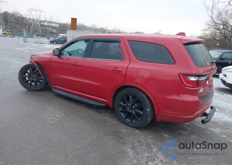 2017 Dodge Durango Gt Awd from USA, damaged, VIN 1C4RDJDG3HC833701